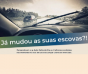 As suas Escovas Limpa-Vidros estão na Auto Delta