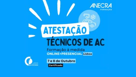 Formação ANECRA Renovação Certificado AVAC