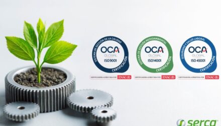 O Grupo Serca obtém as certificações ISO 14001, ISO 9001 e ISO 45001