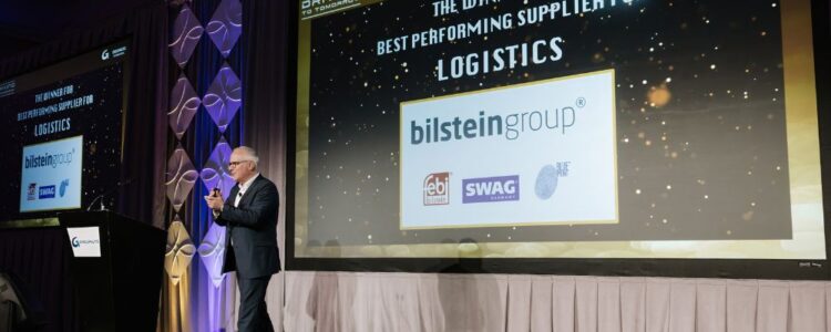 GROUPAUTO International premeia bilstein group como Melhor Fornecedor na categoria de ‘Logística’