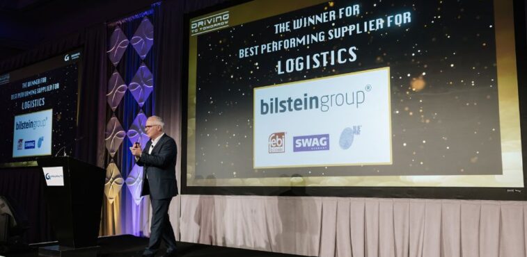 GROUPAUTO International premeia bilstein group como Melhor Fornecedor na categoria de ‘Logística’