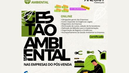 Formação ANECRA Curso Gestão Ambiental nas Empresas do Pós-Venda